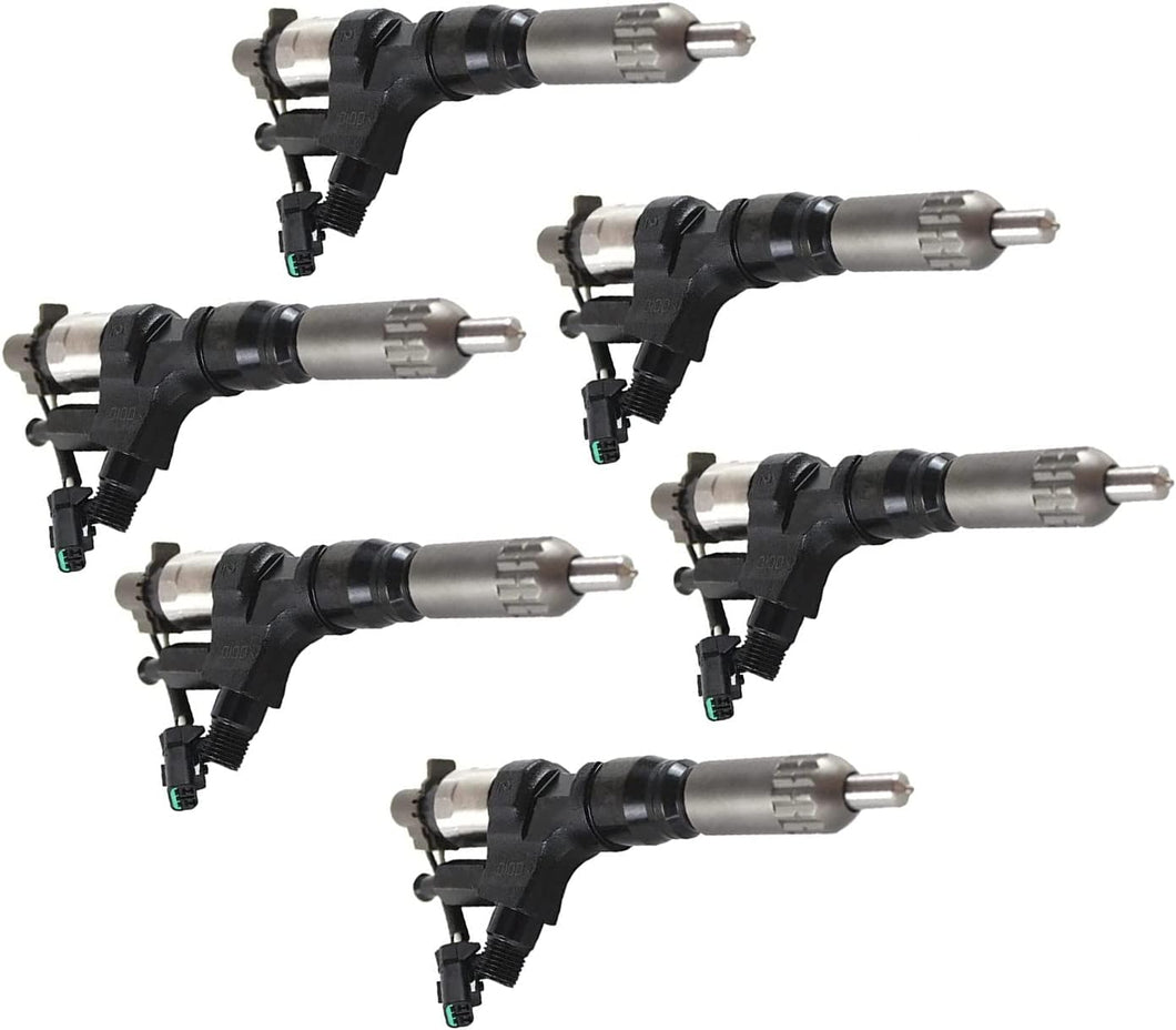 Hino JO8C Diesel Injectors Set of 6, OEM Spec 195000-0950