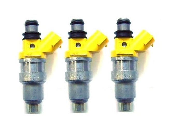 3 650cc FUEL INJECTORS for MITSUBISHI TOYOTA DENSO ETC