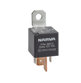 68012BL Narva 12 Volt Normal Open Relay 4 Pin