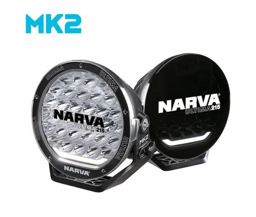 Narva Ultima 215 MK2 LED Black Driving Light Kit 215mm 9-33V 165W 5700K 71742BK