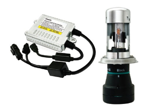 NLA Philips 6000K H4 Hi/Lo CANBUS Bi-Xenon HID Slim Ballast Conversion Kit