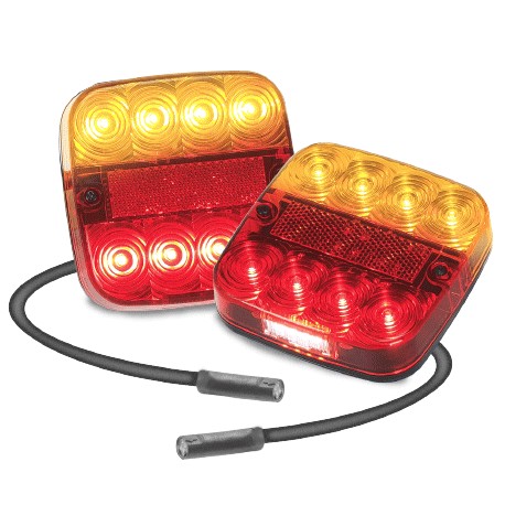 1 x LED Autolamps 99ARM1.14P 12-24 Volt Stop / Tail / Indicator and Licence Reflecto