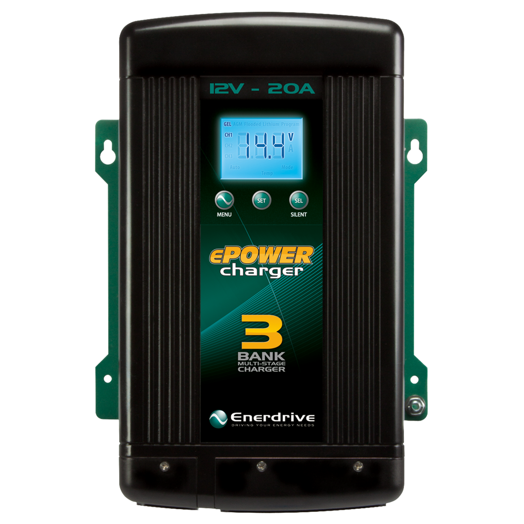 Enerdrive ePOWER 12V 20A Battery Charger EN31220