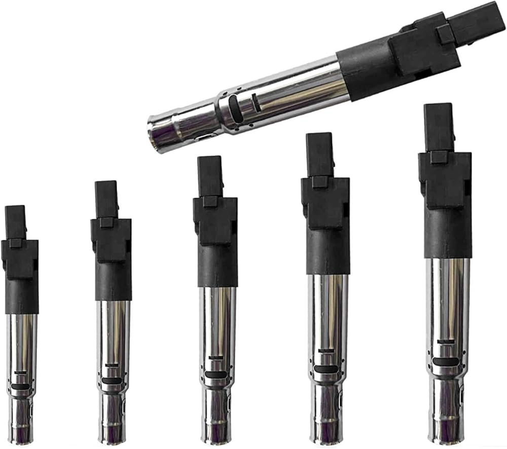 6 x Ignition Coils for Volkswagen VW Bora 2.8 V6 2001 - 2005 - IGC-269