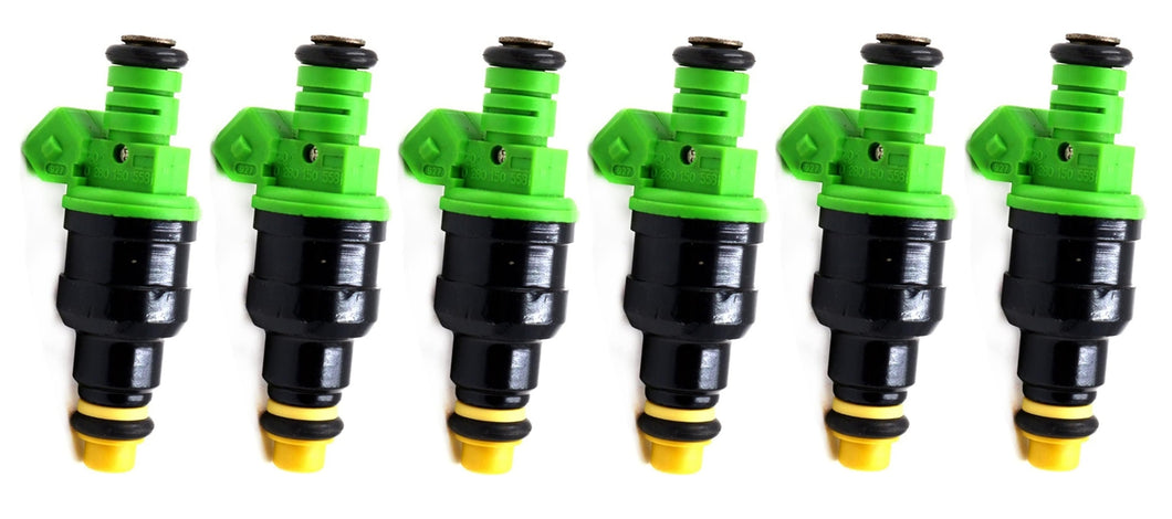 6 x 440CC 42LB Fuel Injectors For Ford Falcon BA BF XR6 Turbo 0280150558