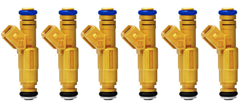 6x Fuel Injectors for Jeep Cherokee XJ, Grand Cherokee ZG ZJ, Wrangler TJ YJ 4.0L - OEM 0280155710