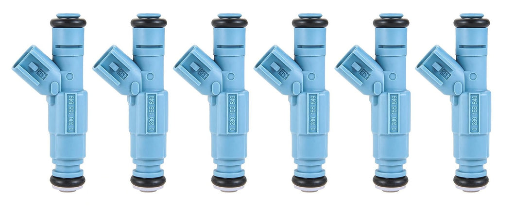 6 x UPGRADE INJECTORS for JEEP WRANGLER CHEROKEE BMW 3 5 SERIES 24lb 0280155849