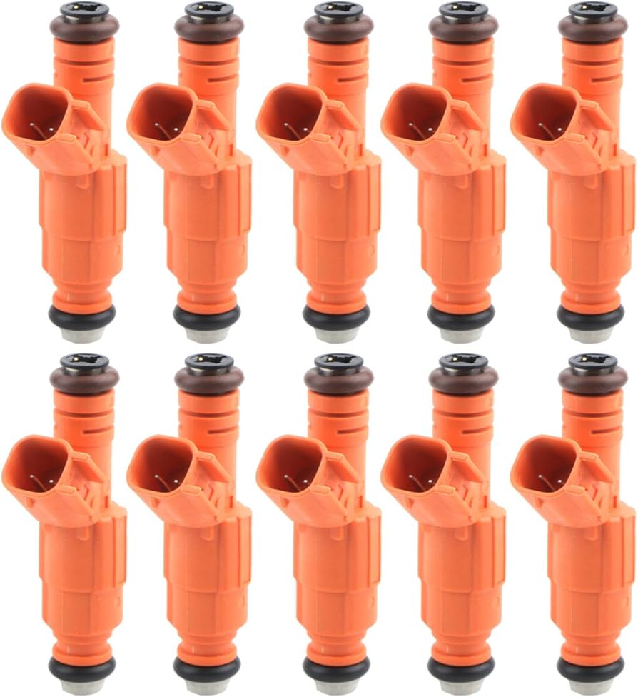 10 x Fuel Injectors 0280155917 for Ford 6.8L V10 - 2000-2004 F-550 Super Duty & More