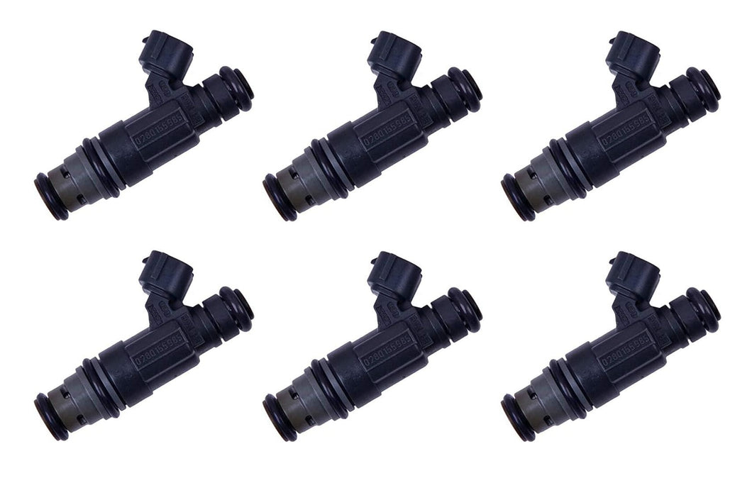 6 FUEL INJECTORS for VW FORD SEAT GOLF JETTA PASSAT 2.3 2.8 V5 V6 VR6 0280155985