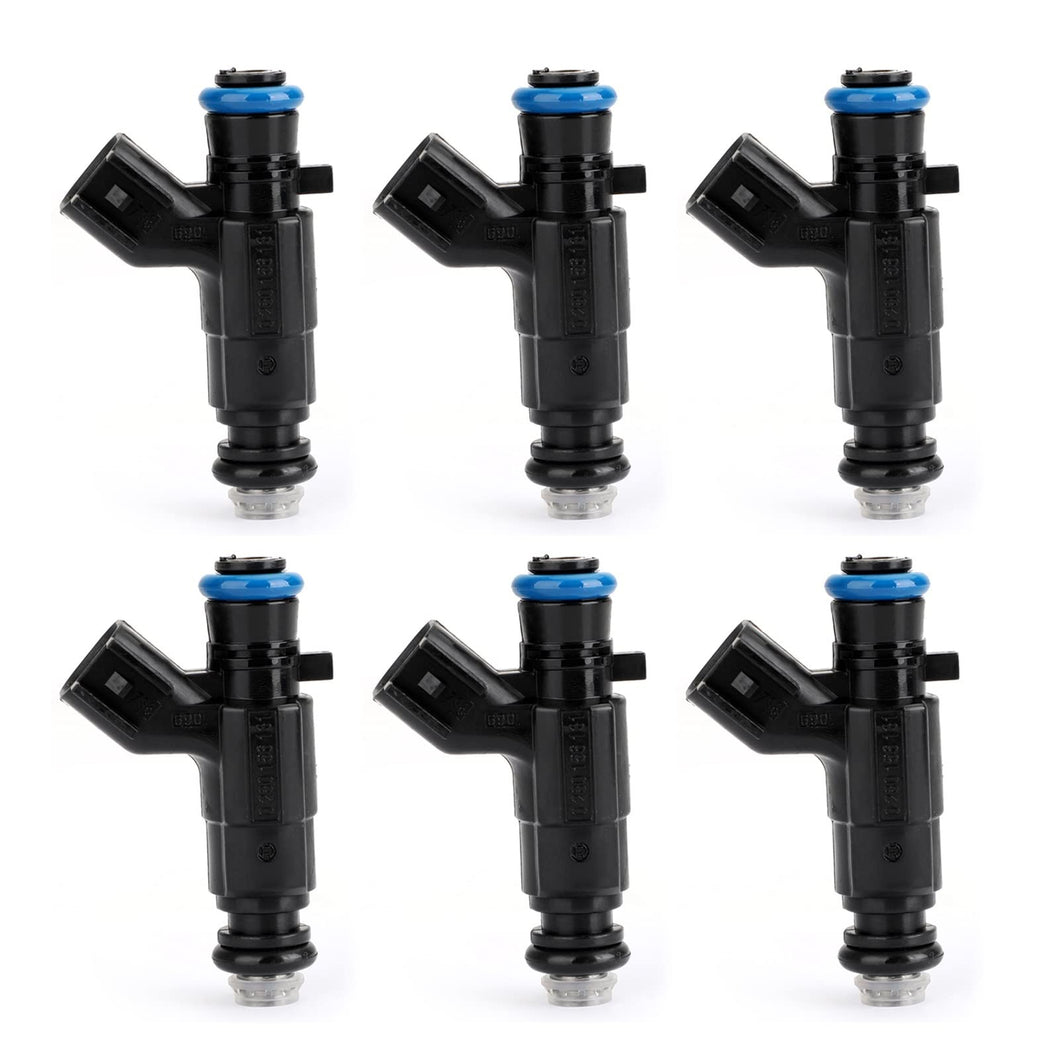 6 Fuel Injectors for Holden Commodore VE VZ, Captiva & Statesman 0280156131