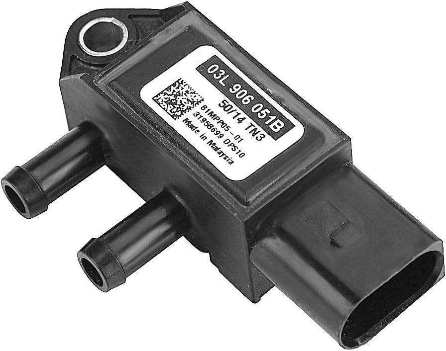 Exhaust Pressure Sensor for Audi A3 2014 - 2016 1.6 2.0