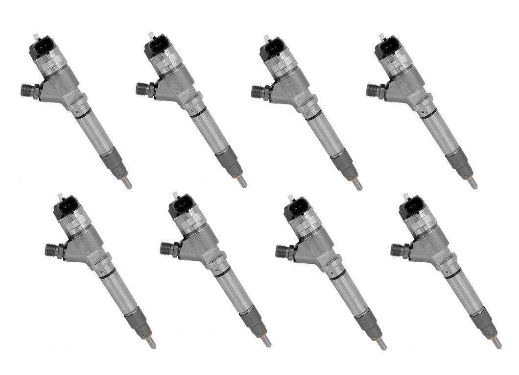Bosch Injector Set of 8 for Chevy/GMC 6.6L Diesel - 0445120082