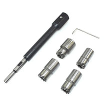 1 Set Injector Remover 5Pcs Diesel Injector Seat & Cleaner Carbon Remover Seat Tools Cutter Milling Cutter Set Universal Car Too