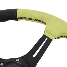 Green and stylish universal steering wheel for automobiles 350mm steering wheel
