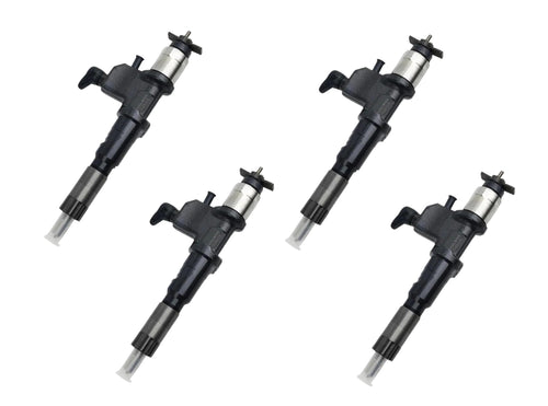 Isuzu Diesel Injector Set of 4 - New 095000-0190 / 8943921603