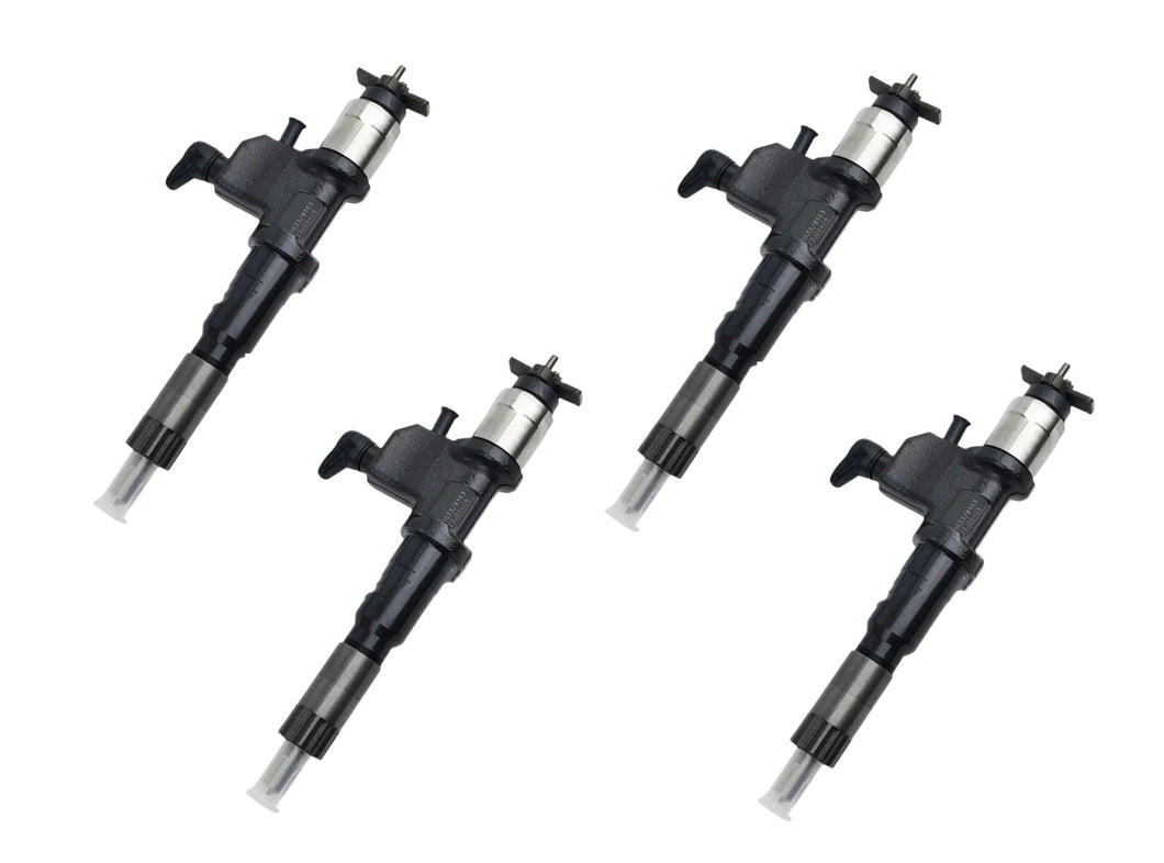 Isuzu Diesel Injector Set of 4 - New 095000-0190 / 8943921603