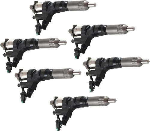 Hino JO8C Diesel Injectors Set of 6, OEM Spec 195000-0950