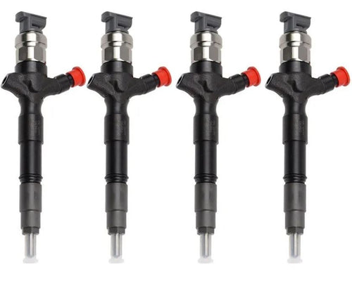 4x New Diesel Fuel Injectors Set for Toyota Hilux KUN26R 1KD-FTV D4D 3.0L Diesel - Part # 095000-8290