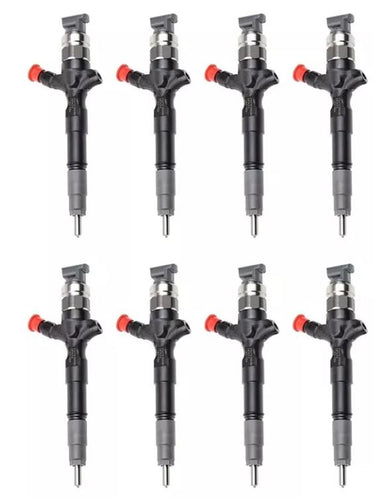 8X Diesel Fuel Injectors for Toyota Land Cruiser 1VD-FTV 200 Series 095000-9780 VDJ200