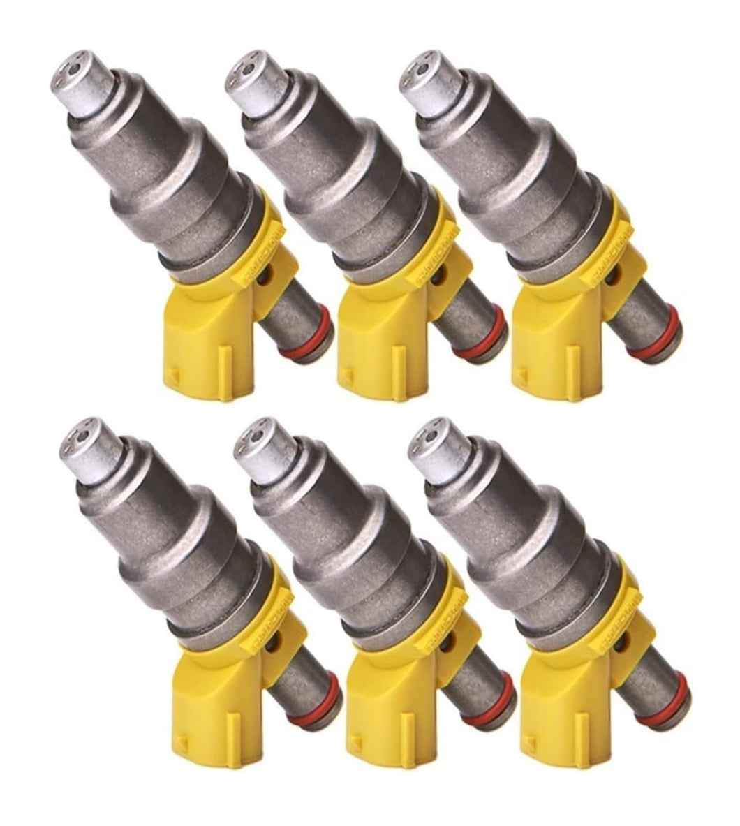 6 x 650cc FUEL INJECTORS for Nissan Skyline R32 RB20 Denso