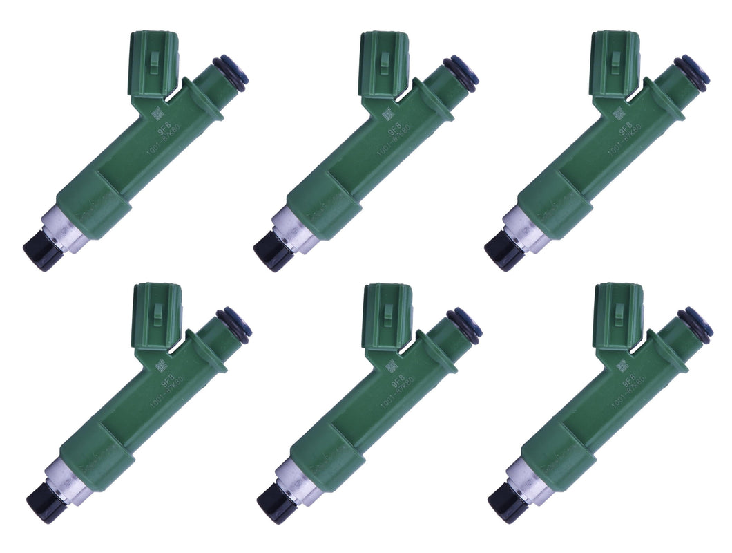 6 x 750cc Fuel Injectors for Nissan RB20DET RB26DETT R32 R33 R34 GTR E85