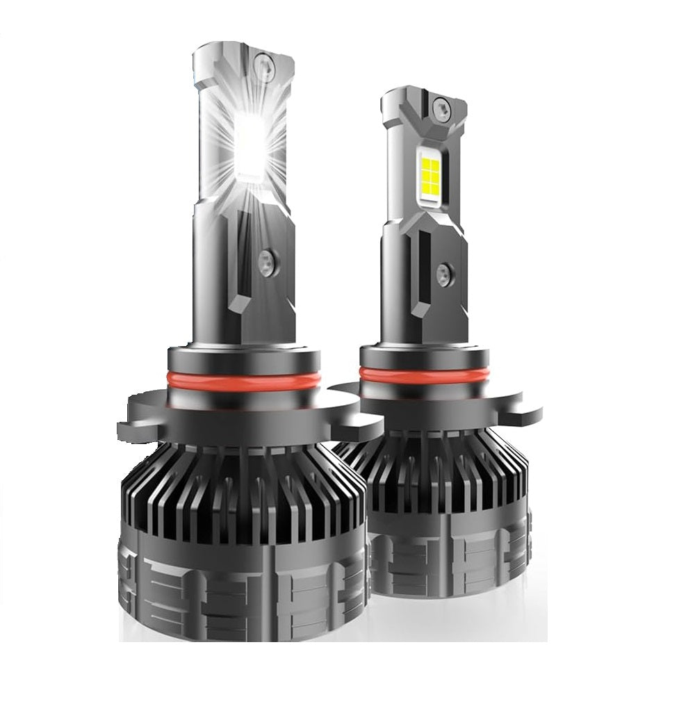 Smartphone-Controlled LED Headlight Kit, 16 Million Colors, Canbus Error-Free