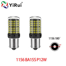 2pcs 12-48V New LED Bulbs 144smd Lamp Reverse Turn Signal Light BA15S P21W BAU15S PY21W 7440 W21W P21/5W 1157 BAY15D