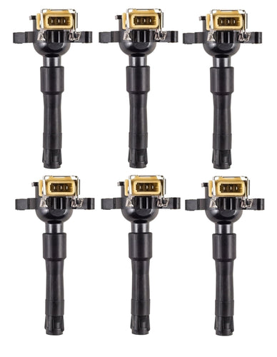 6 x Ignition Coils for BMW 3 Series E46 323i 323Ci 323is 1998 - 2000