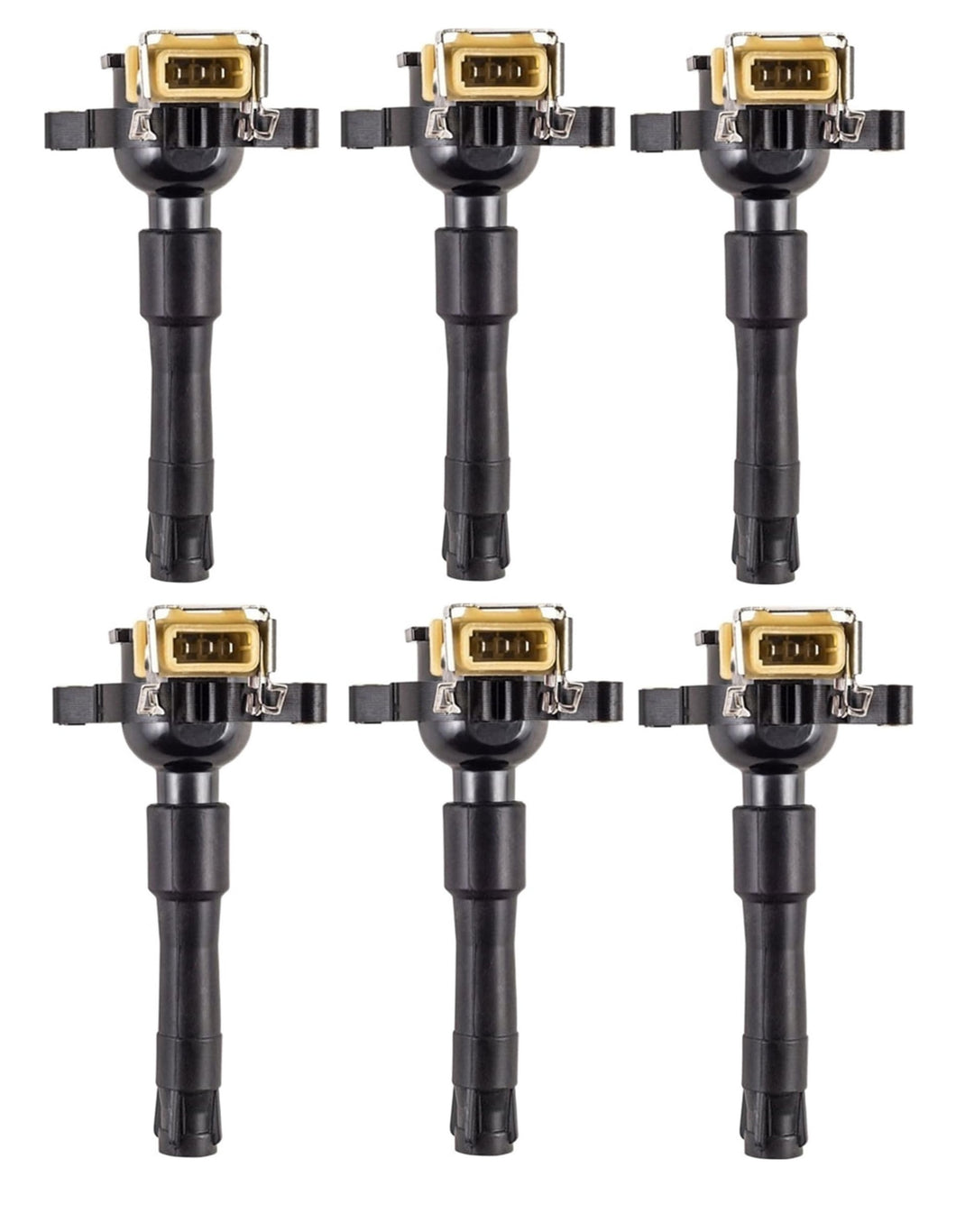6 x Ignition Coils for BMW 5 Series E39 530i 2001 - 2002