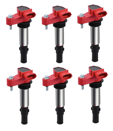 6 x Performance Ignition Coil for Holden Caprice WL 2004 - 2006 3.6 12583514