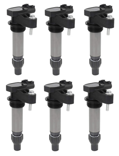 6 x Performance Ignition Coils for Holden Commodore VZ 8/2006 - 2007 3.6 LE0 V6