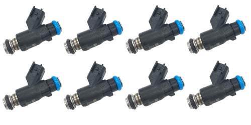 8 x 650cc Fuel Injectors for GM 6.0 L76 Short Delphi 60lb 62lb