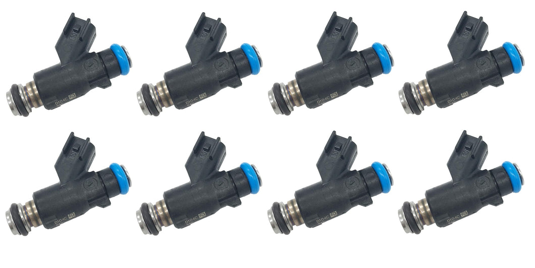 8 x 650cc Fuel Injectors for GM 6.0 L76 Short Delphi 60lb 62lb