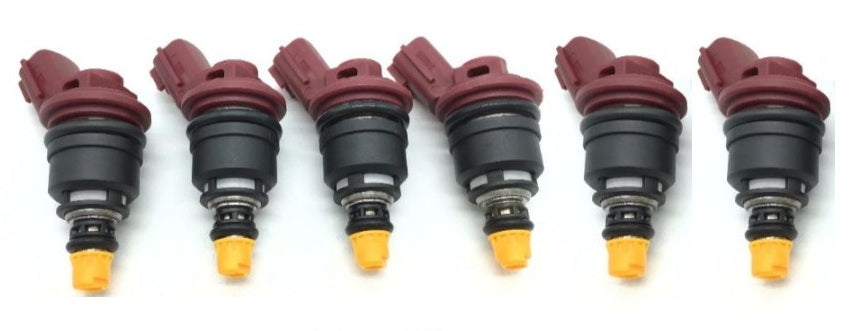 6x 1000cc Fuel Injectors for NISSAN / NISMO SKYLINE R33 GTS-T RB25DET JECS E85