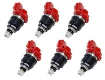 6 x 850cc Fuel Injectors for NISSAN / NISMO SKYLINE R33 GTS-T RB25DET JECS E85