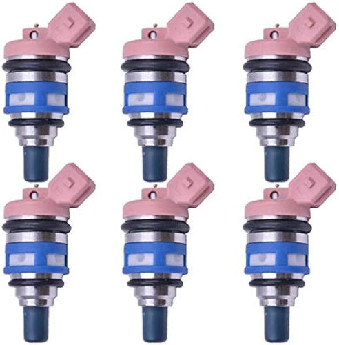 6 x Fuel Injectors for Nissan Maxima & Laurel, Part #16600-85E06, 1660021V02