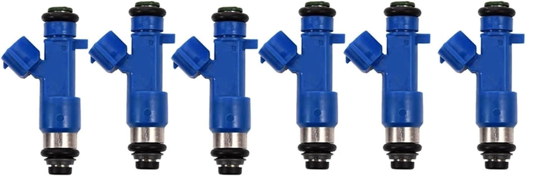 6 x 570CC Fuel Injectors for NISSAN SKYLINE R34 RB25DET NEO DENSO ER34 ASNU