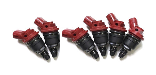 6 x JECS 1200CC Side Feed Fuel Injectors FOR 300ZX 94 + E85 SAFE VG30
