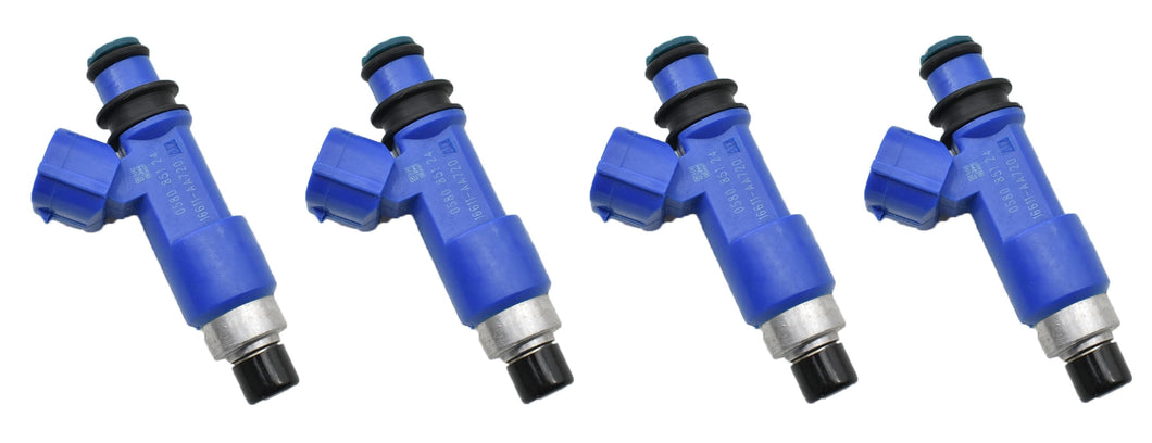 STI BLUE 550cc 565cc fuel injectors for Subaru Impreza WRX Forester; EJ25 Denso