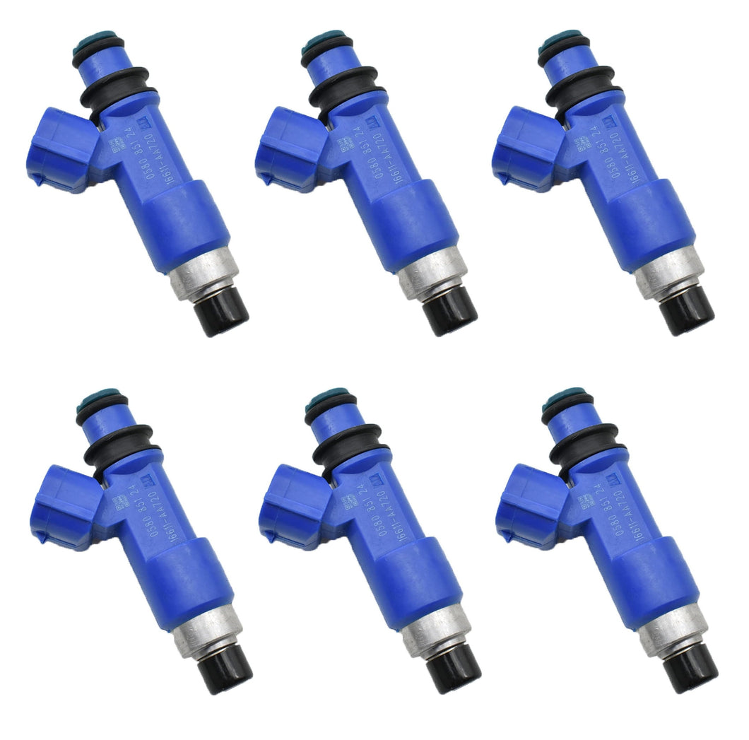 6 550cc 565cc Fuel Injectors for Subaru STi Mitsubishi Magna v6 Galant EZ30