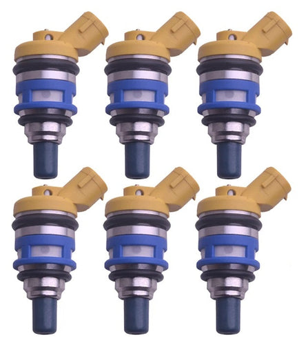 6 x 550cc 555cc Fuel Injectors for NISSAN / NISMO Z32 300ZX 89 ~ 94 VG30