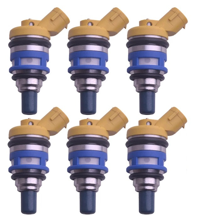 6 x 550cc 555cc Fuel Injectors for NISSAN / NISMO Z32 300ZX 89 ~ 94 VG30