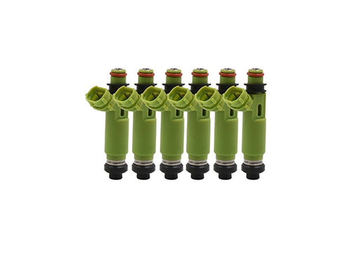 6 FUEL INJECTORS For MITSUBISHI TRITON MK 6G72 3.0L V6 1998-2006 DENSO INJECTOR