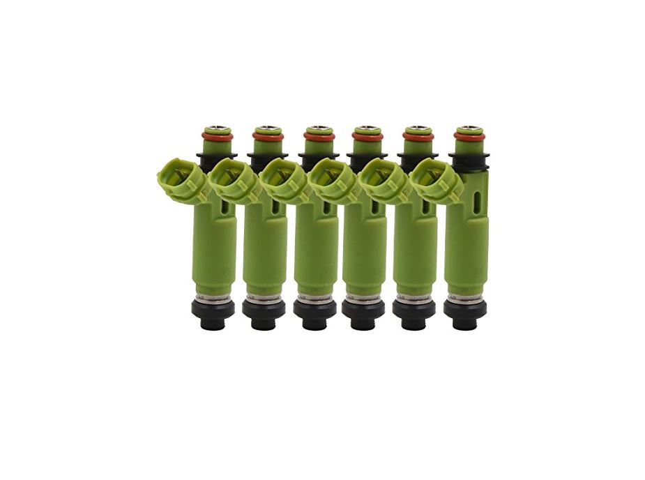 6 FUEL INJECTORS For MITSUBISHI TRITON MK 6G72 3.0L V6 1998-2006 DENSO INJECTOR