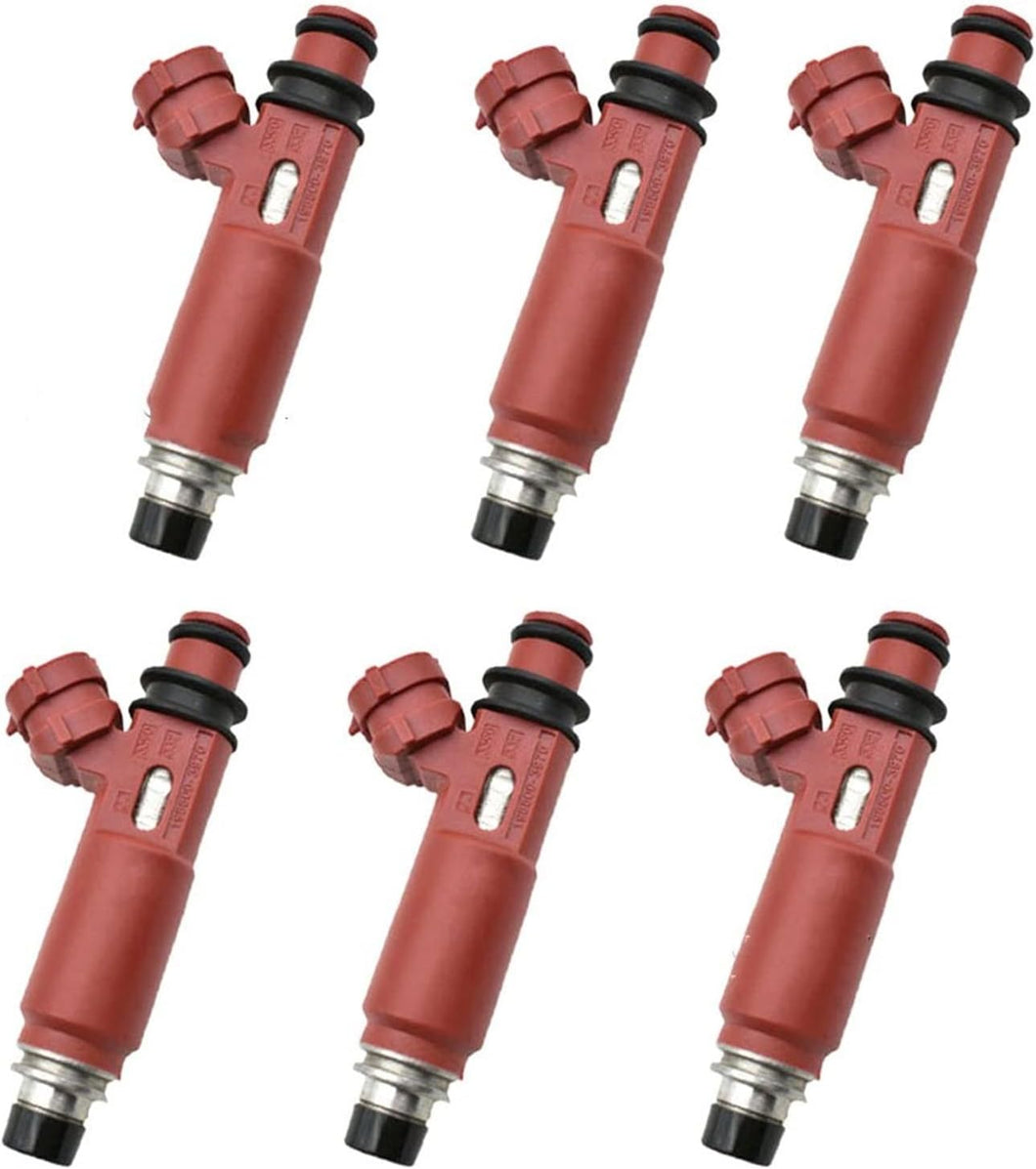 6 x FUEL INJECTORS for MITSUBISHI PAJERO NM 6G74 3.5 V6 00-04 INJECTOR DENSO