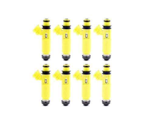 8 x 450cc Fuel Injectors for Toyota 1UZFE E85 DENSO AISIN LEXUS SOARER V8