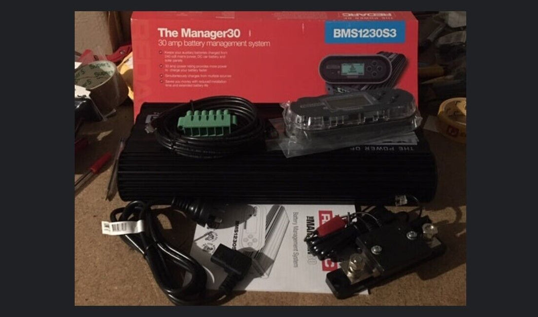 REDARC Manager30 V3 Battery Management BMS1230S3 'The Manager 30'