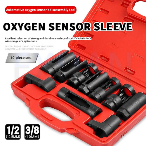 Automotive Oxygen Sensor Sleeve Oxygen Wrench Oxygen Sensing Socket Auto Repair Bushing Tool Oxygen Sensor Car Disassembly Tool