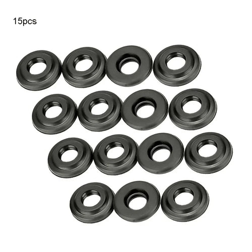 15 Pcs Engine Valve Cover Gaskets 11121437395 For E39 E46 E53 E60 Rubber Direct Replacement Gasket Screw Sealing Ring