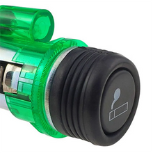 10PCS Car Cigarette Lighter Assembly with Light Motorcycle Cigarette Lighter Socket 12-24V